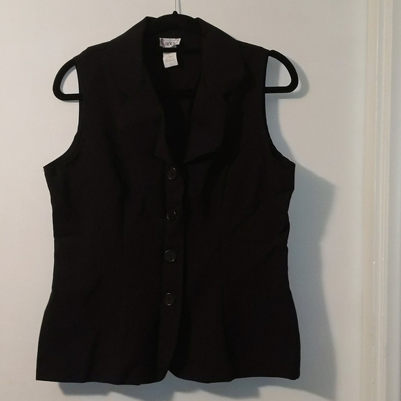 Fashion Gold - Black blouse - Picture 1 of 6